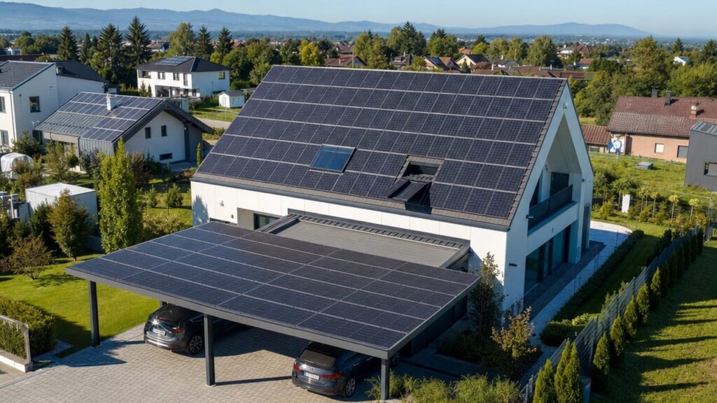 Combien de panneaux photovoltaïques pour 10 000 kWh par an ?