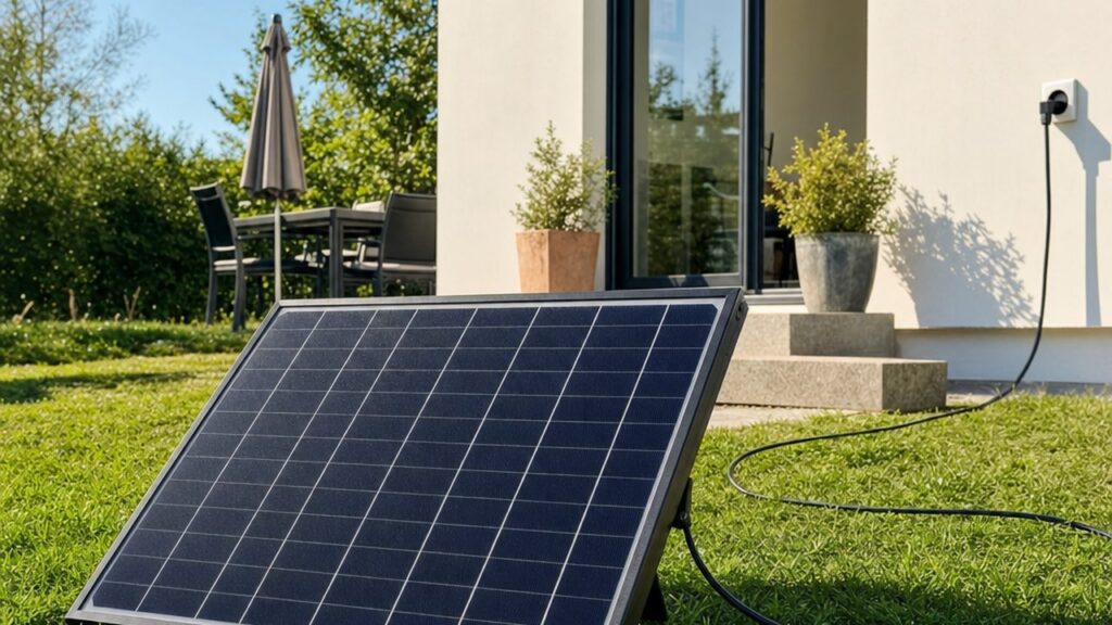 Panneau photovoltaïque plug and play : comment ça marche ?
